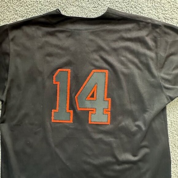 SF Giants Baseball Jersey by Russell Athletic MLB Genuine Merch. Sz. XL  VGUC - Picture 9 of 9